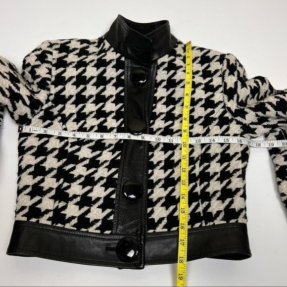Dolce & Gabbana Houndstooth Cropped Jacket - Picture 10 of 12